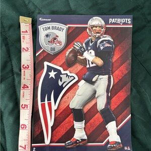 Patriots / Tom Brady Football Fathead